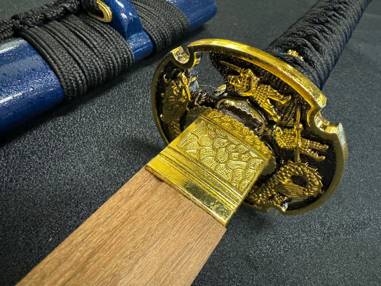Phoenix Arms Cobalt Samurai Wooden Katana Takemitsu