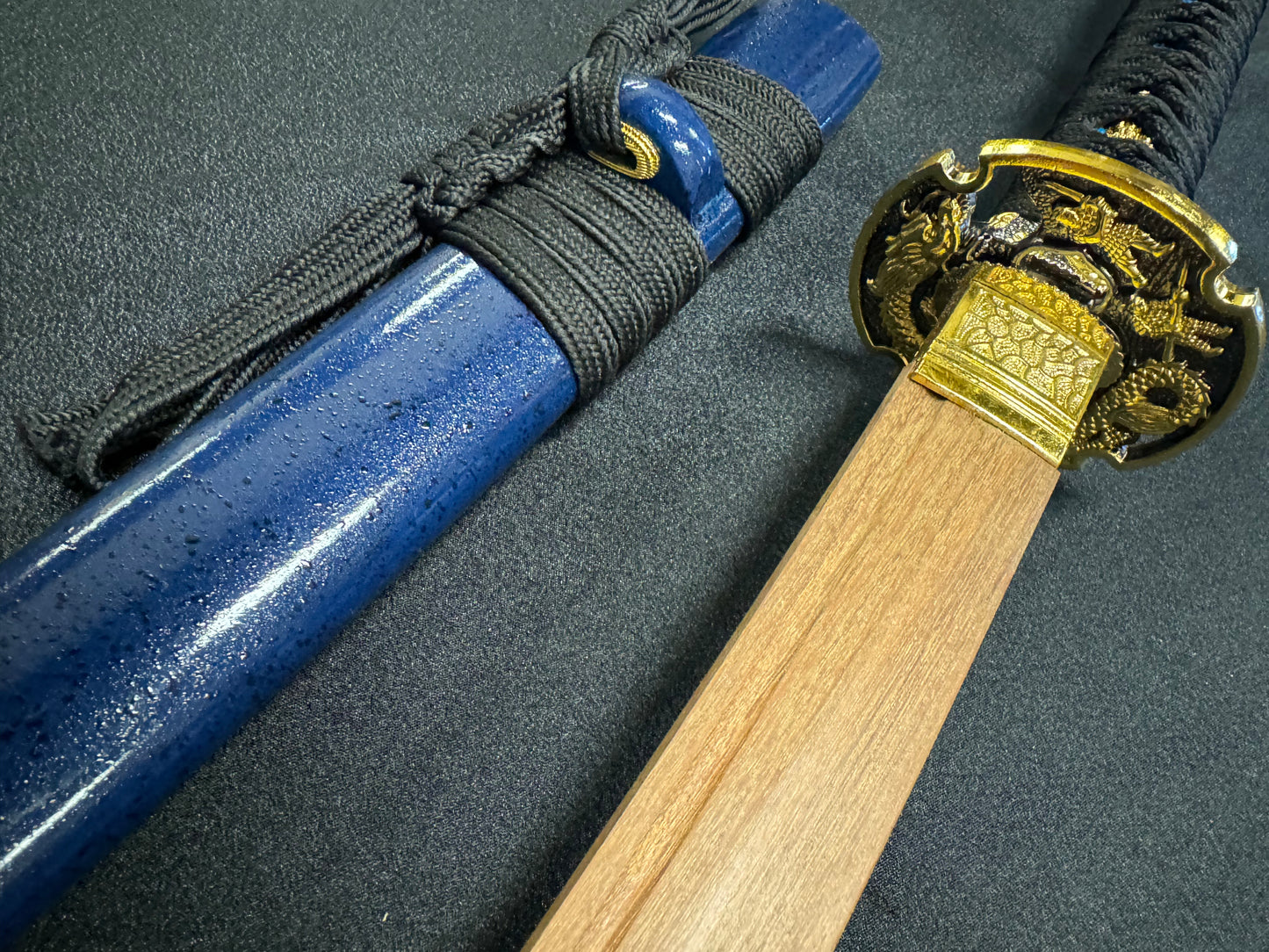 Phoenix Arms Cobalt Samurai Wooden Katana Takemitsu