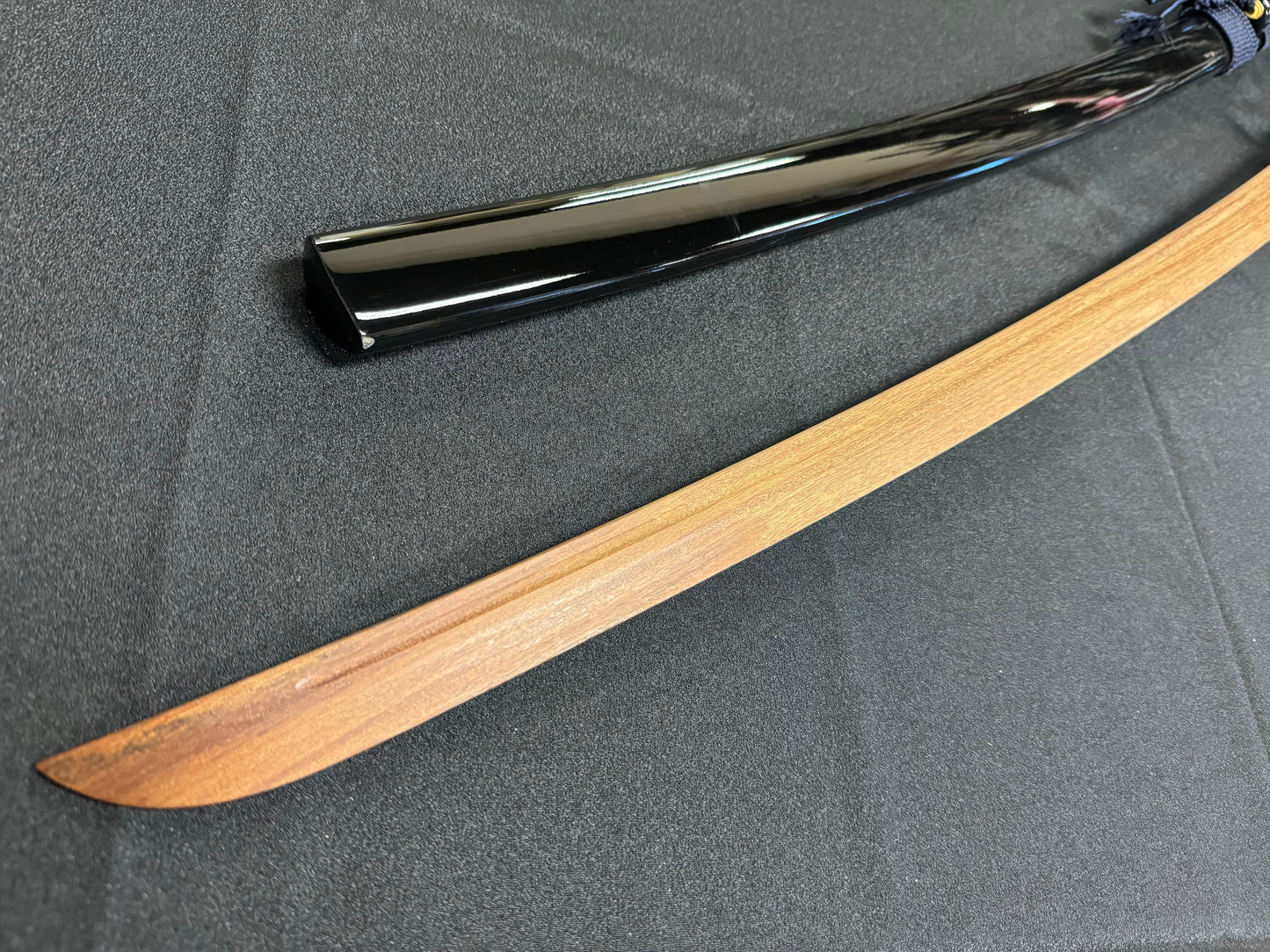 Phoenix Arms Blue Ring Wooden Katana Takemitsu