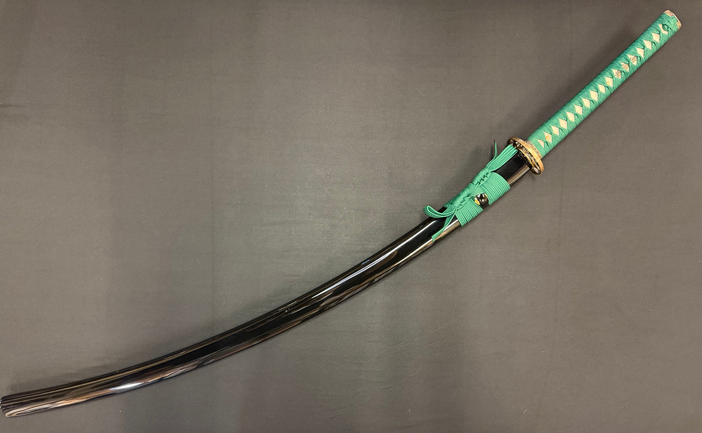 Legacy Blades Nodachi - Jade Crescent Folded Steel