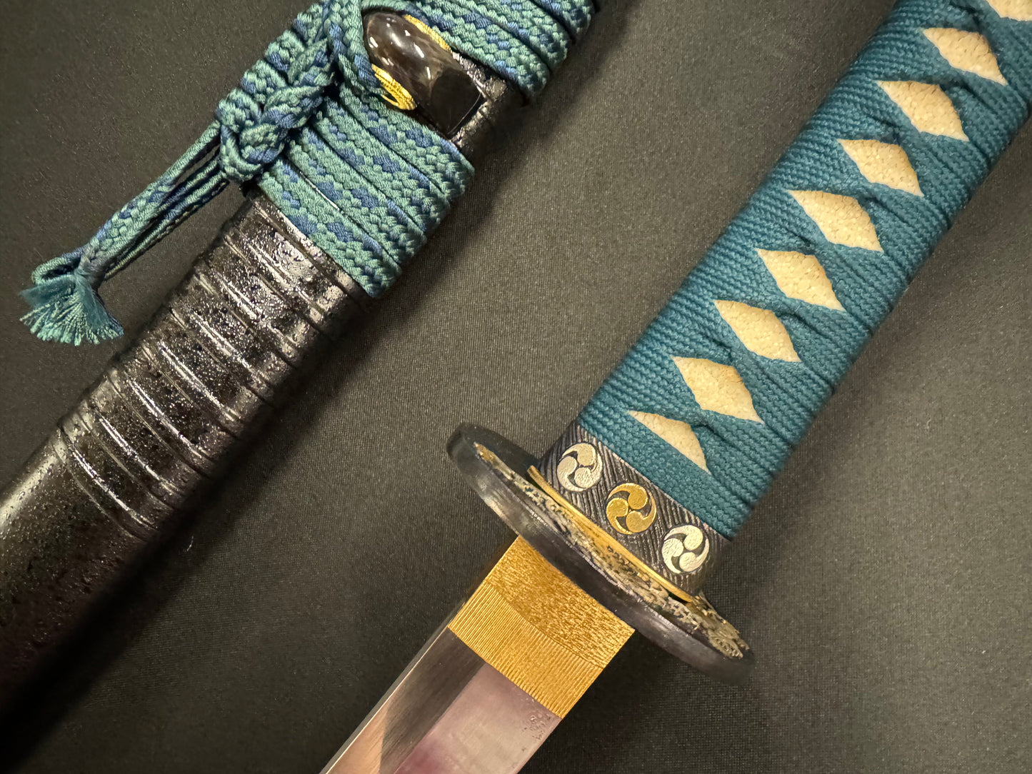 Legacy Blades O-Katana - Spring Tiger Reaper  - Choji Hamon, Koshizori 1095