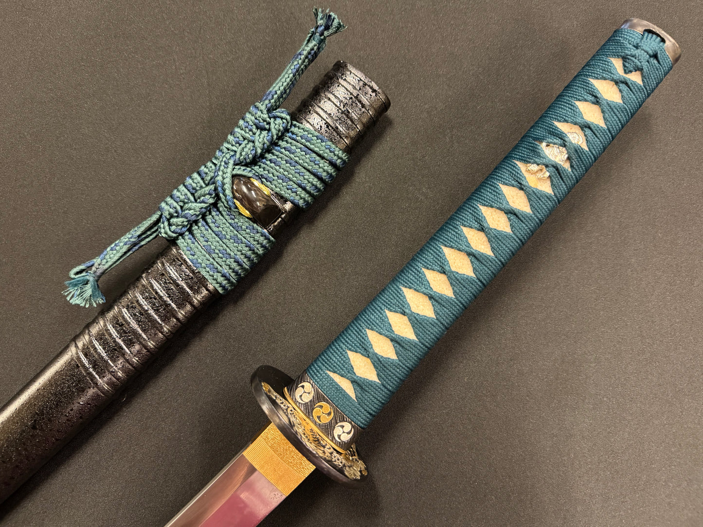 Legacy Blades O-Katana - Spring Tiger Reaper  - Choji Hamon, Koshizori 1095