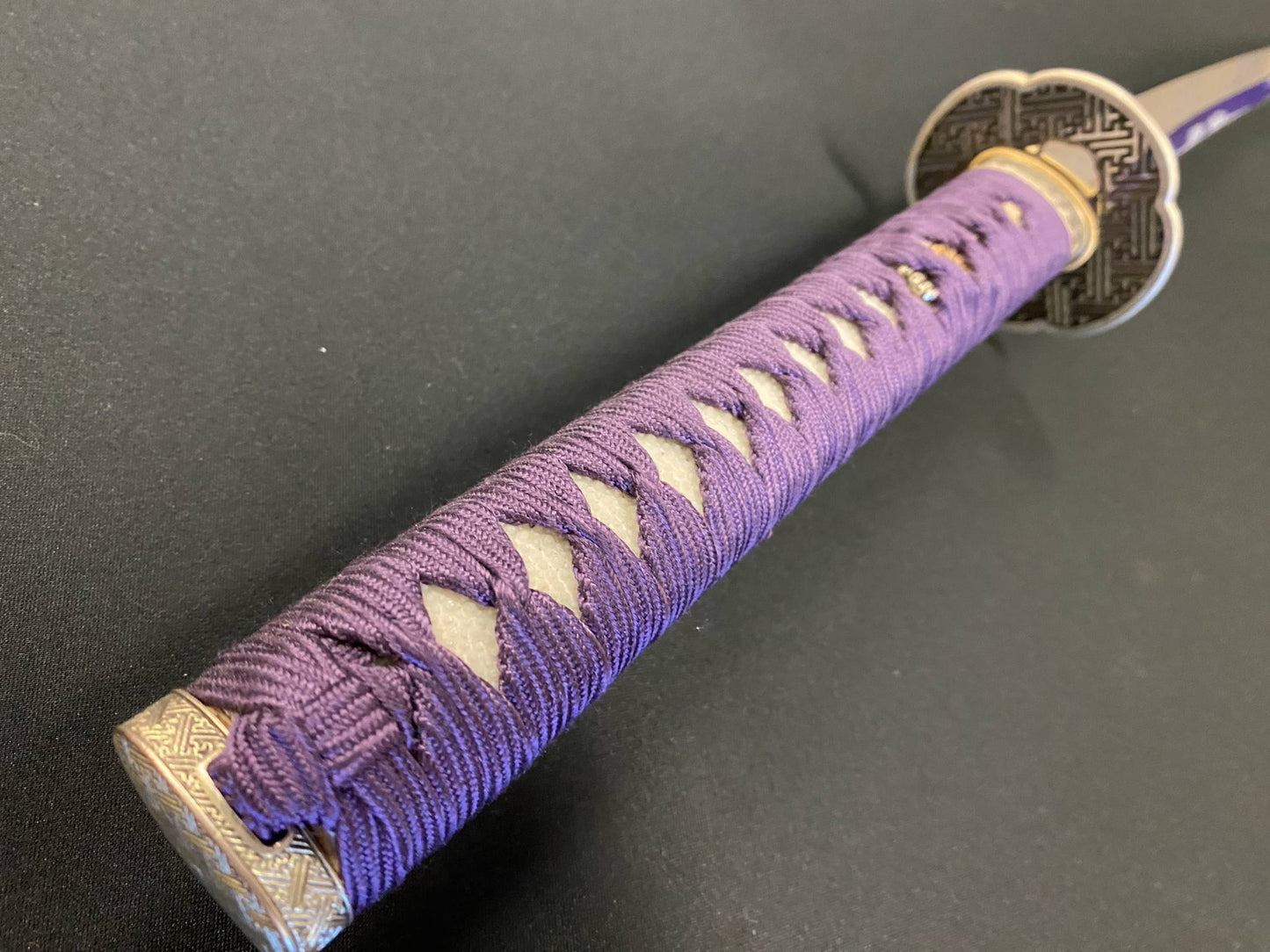 Phoenix Armory Amethyst Manji Katana T10 with Lattice Hamon