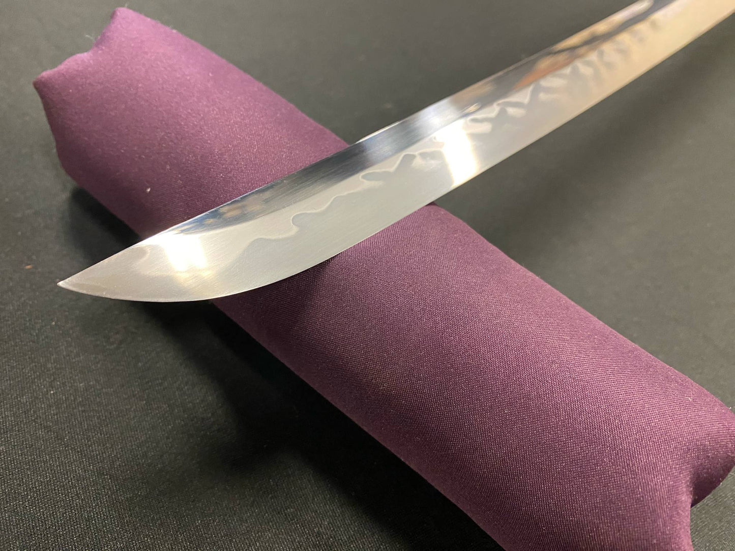 Phoenix Armory Amethyst Manji Katana T10 with Lattice Hamon