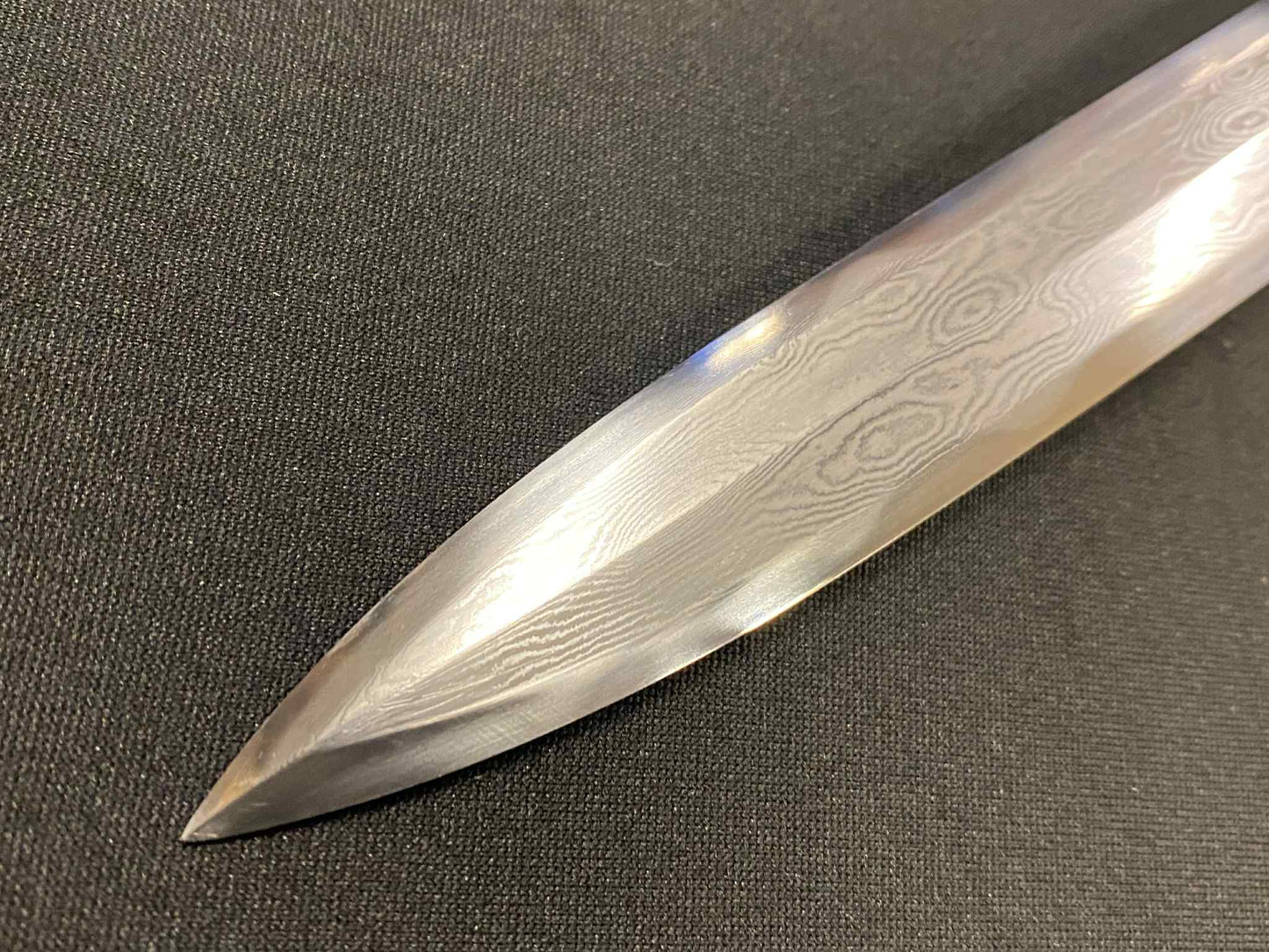 Eight Face Dagger - Dragon Needle - Damascus