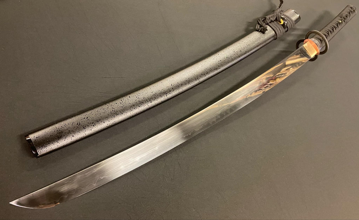 Legacy Blades Samgakdo - Korean Mat Cutter - 1095 Clay Tempered Carbon Steel 40mm