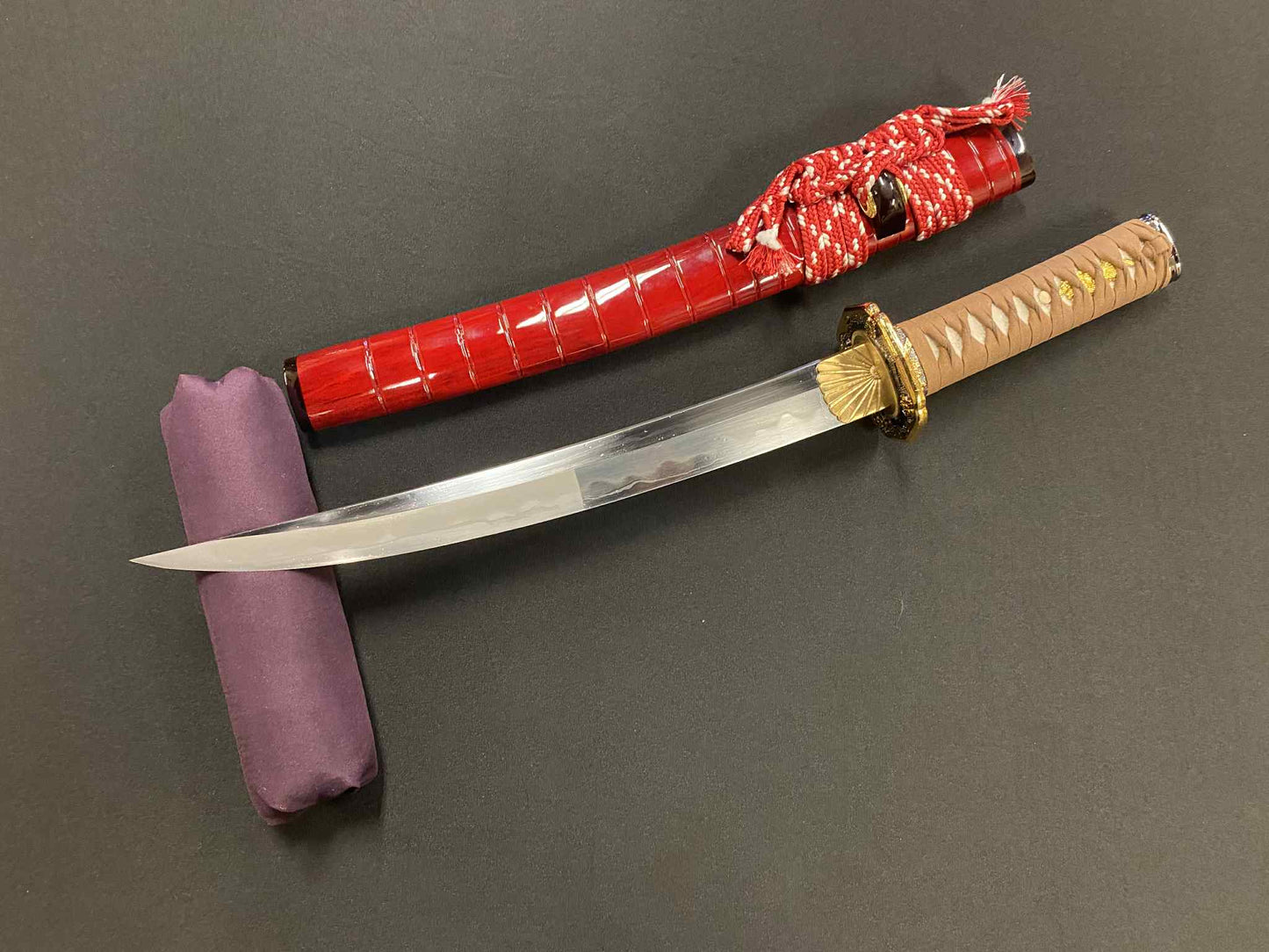 Legacy Steel Tanto - scarlet imperial - Osoraku Zukuri -1095