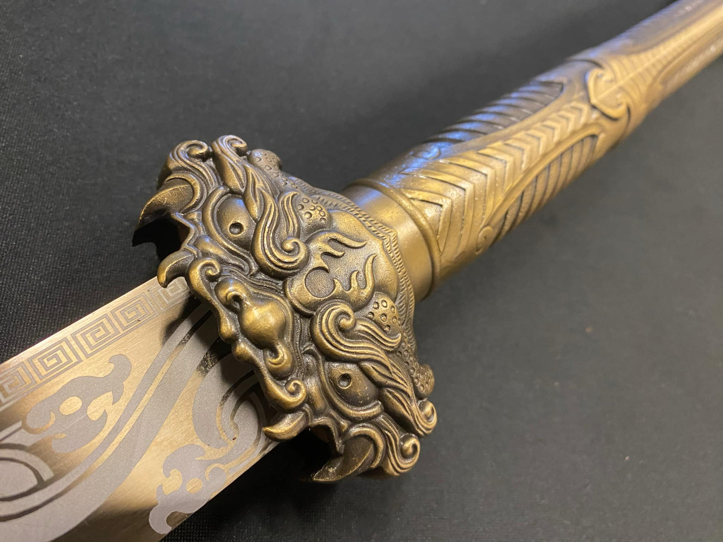 Phoenix Armory Tang Heng Dao - Gold Lion - 65Mn
