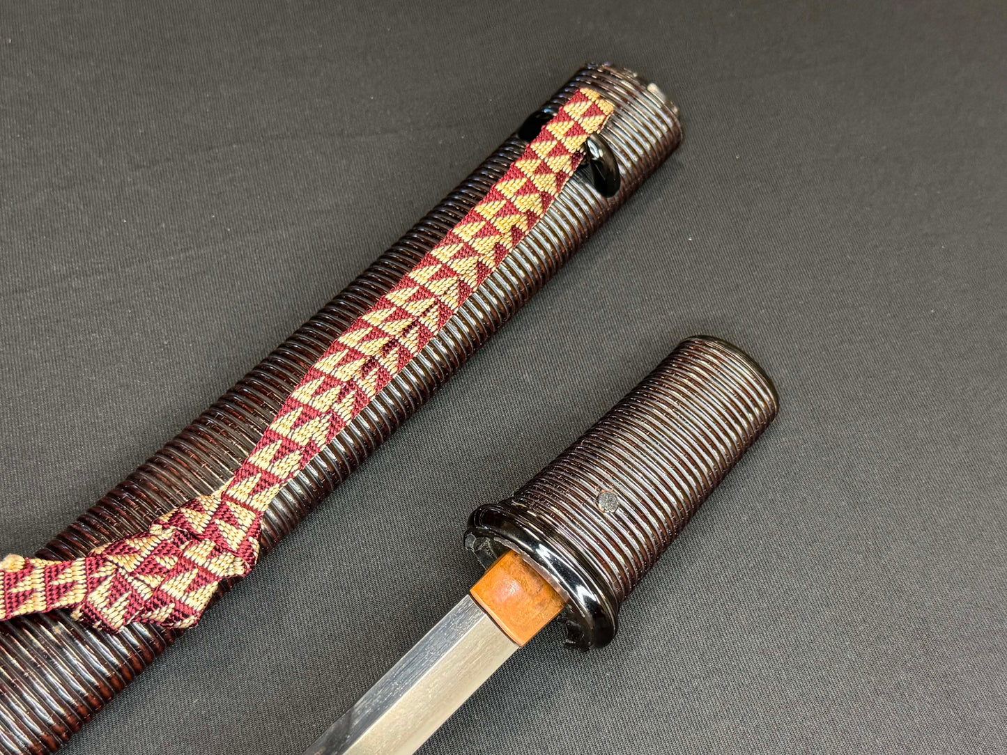 Antique Nihonto - Meiji (100 years old) Tanto in Koshirae, NTHK attributed to Den Kyo Munechika