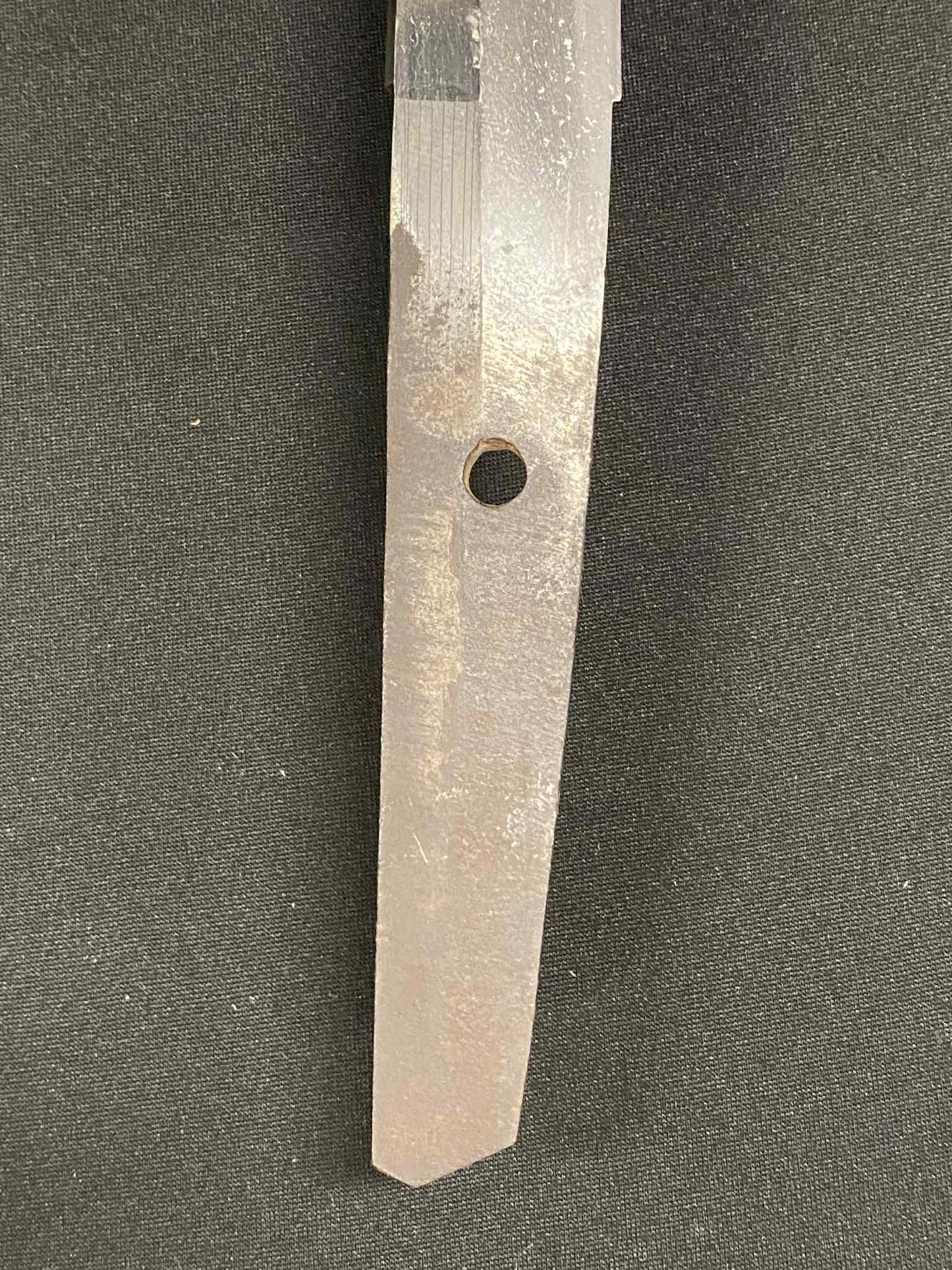 Antique Nihonto - Daishou Katana (Late Muromachi, red lacquer signature of Yoshikage) and Wakizashi (Late Muromachi, signed Kanefusa Masaie) (neither verified) with Koshirae