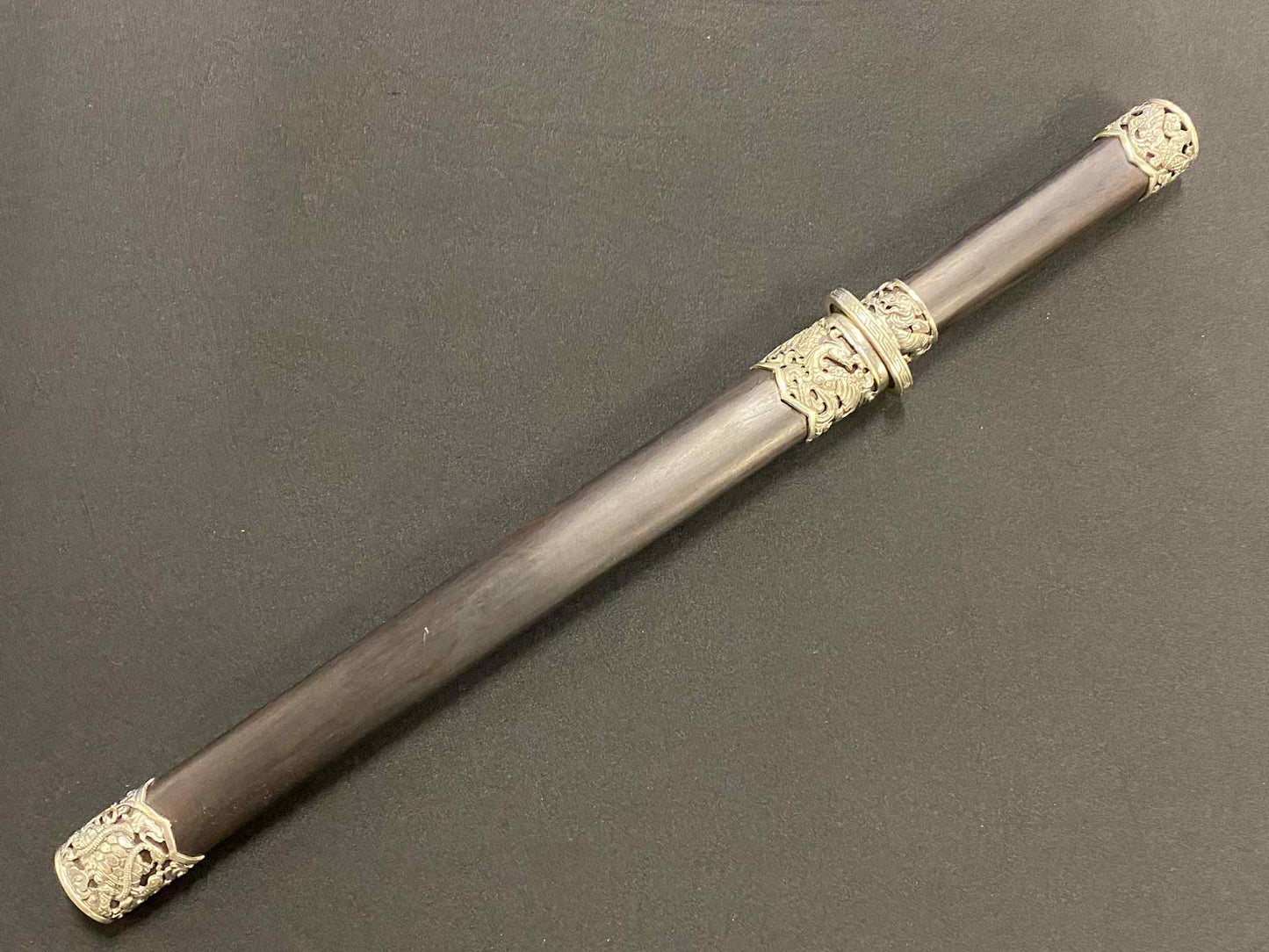 Eight Face Dagger - Dragon Needle - Damascus