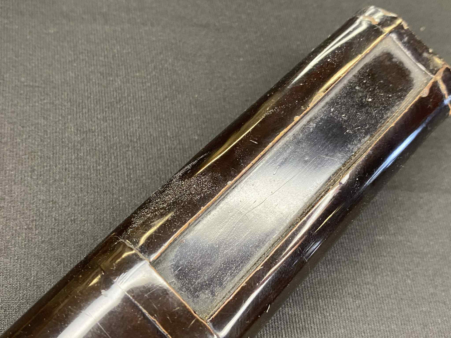 Antique Nihonto - Wakizashi in Koshirae - signed Bishu Osafune Sukeimitsu (unverified)