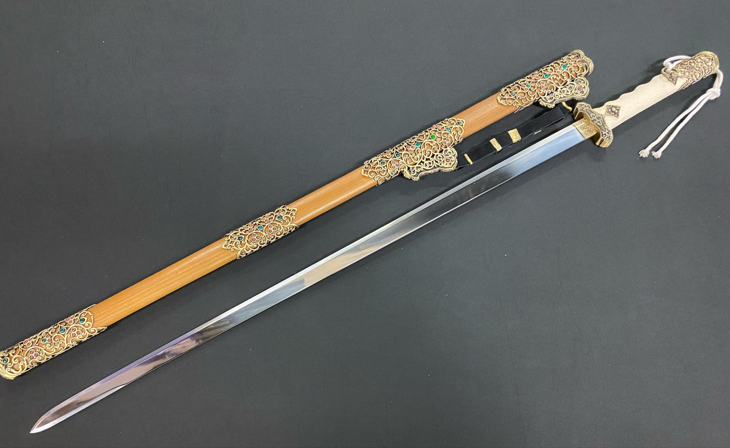 Phoenix Armory Tang Dao Smelted Steel Kobuse laminated Brass fittings