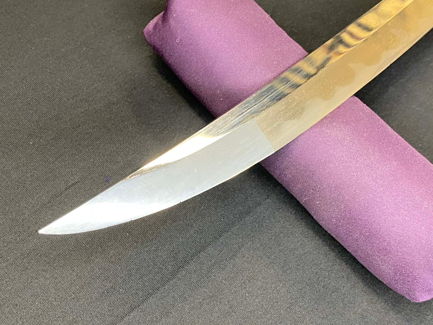 POSSIBLE BATTLE DAMAGED Antique Nihonto - Okissaki Wakizashi in Shirsaya