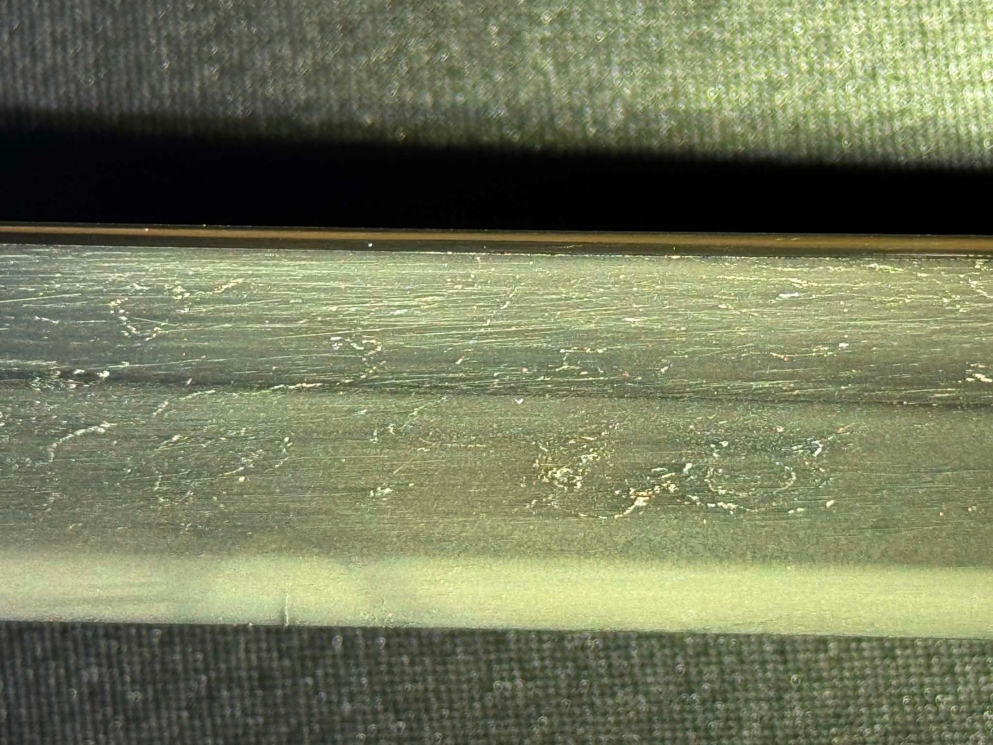 Antique Nihonto - VERY LONG Katana in Shirasaya - hagire