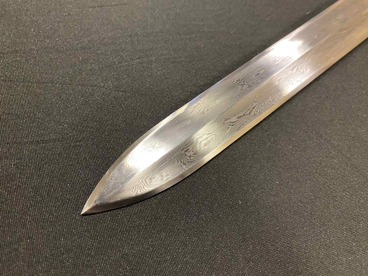 Tang Jian - White Court - Damascus Steel