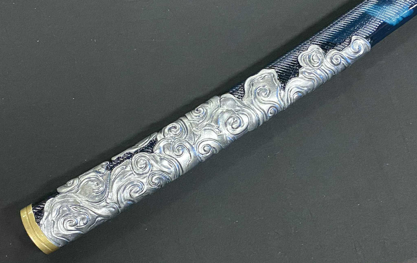 PRE-ORDER Premium Ghost of Tsushima Katana - Tanto Daishou - folded steel, clay tempered with free Menpo