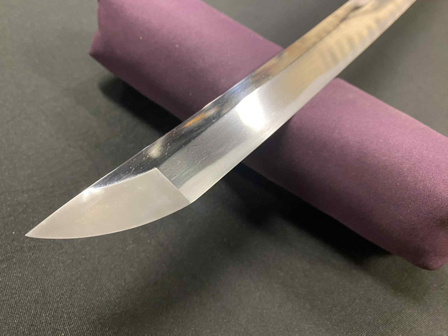 Custom Mounted Katana - Hand forged Tamahagane/Orishigane
