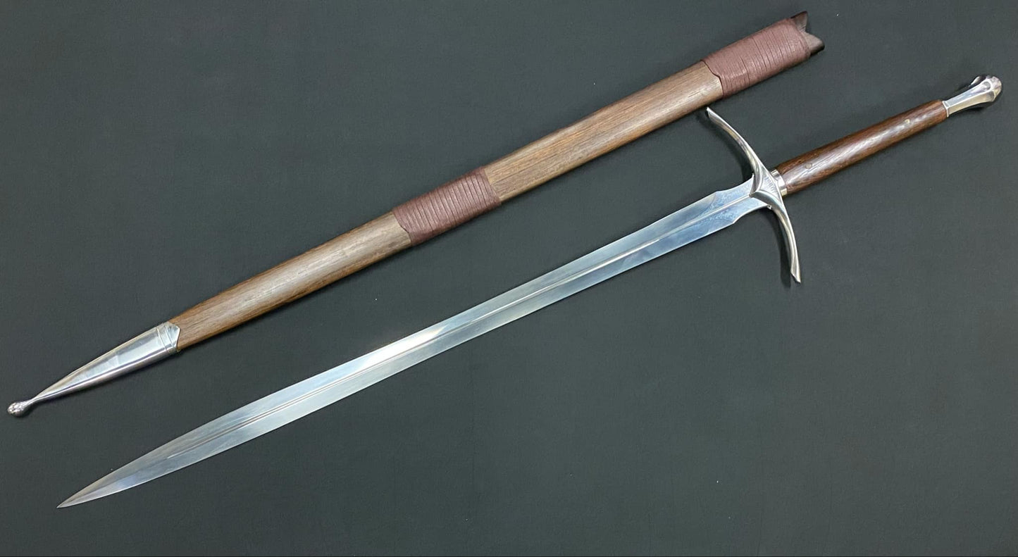 Legacy Steel Lord of the Rings Glamdring - Folded 1095 High Carbon Steel