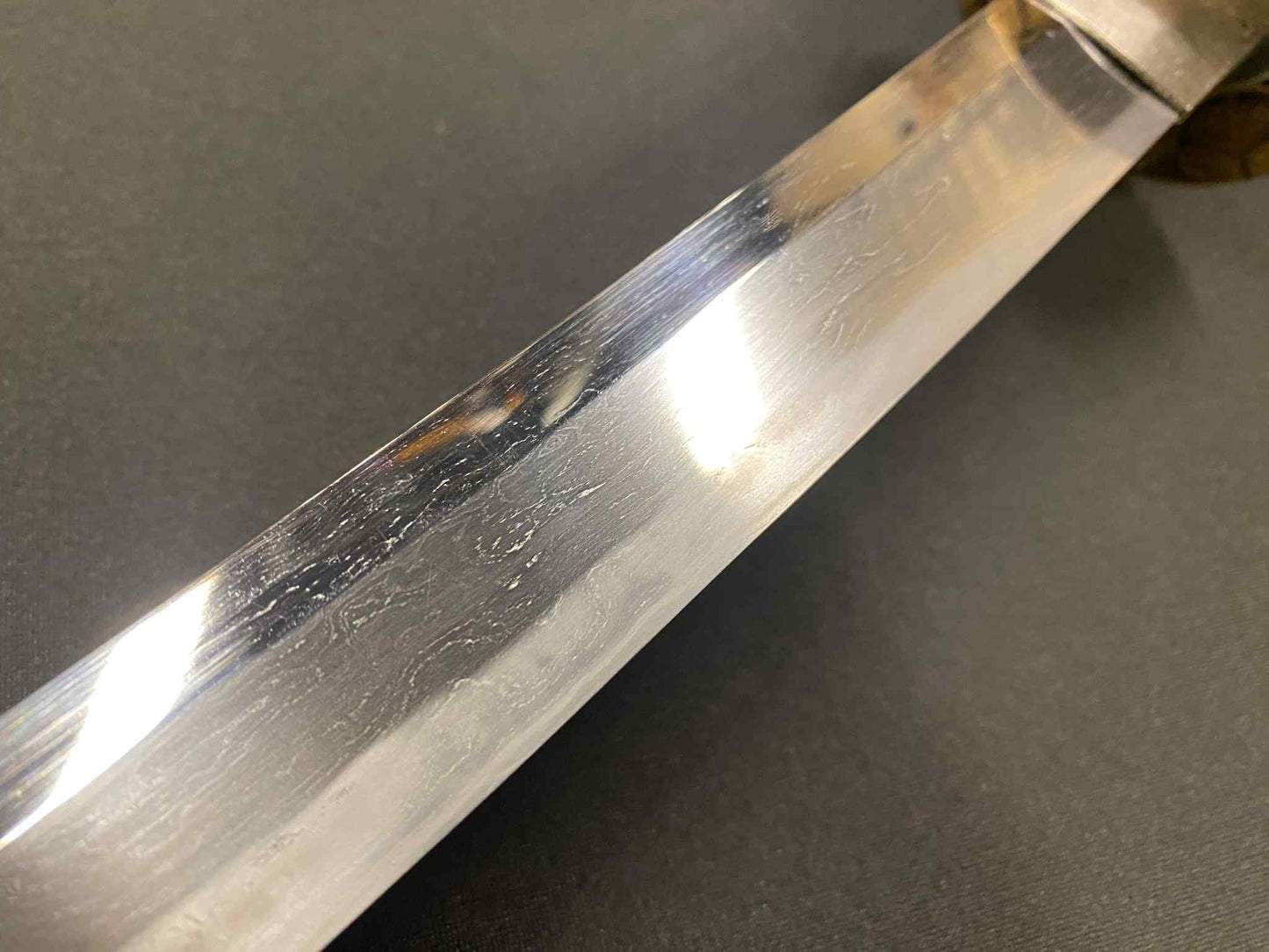 Custom Mounted Katana - Hand forged Tamahagane/Orishigane