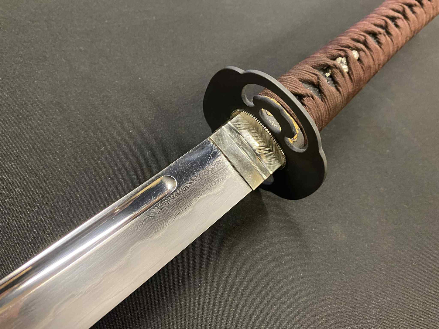 Thaitsuki Furui Shishi Katana, Sanmai Clay tempered