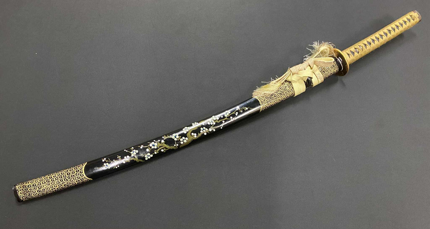 Custom Mounted Katana - Hand forged Tamahagane/Orishigane