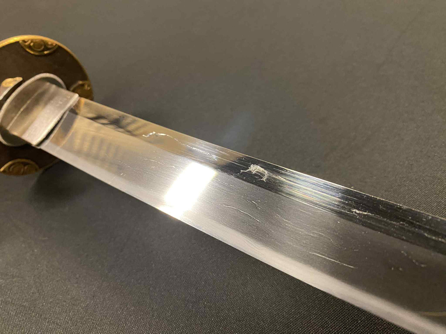 Custom Mounted Katana - Hand forged Tamahagane/Orishigane