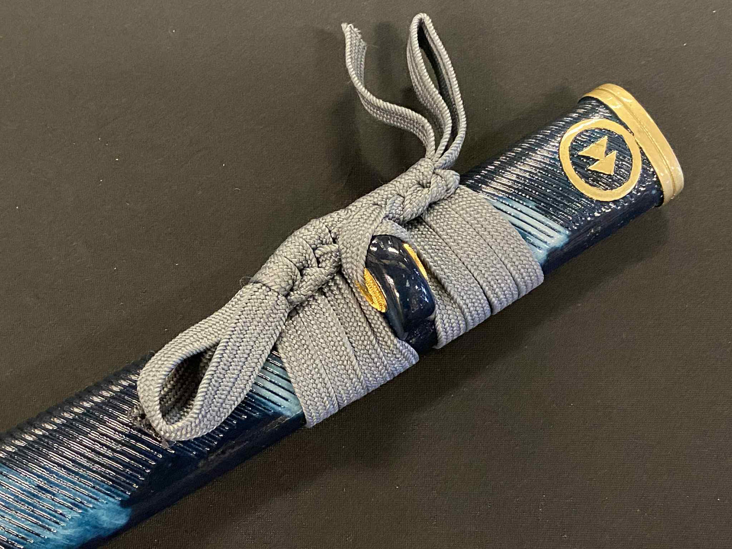 PRE-ORDER Premium Ghost of Tsushima Katana - Tanto Daishou - folded steel, clay tempered with free Menpo