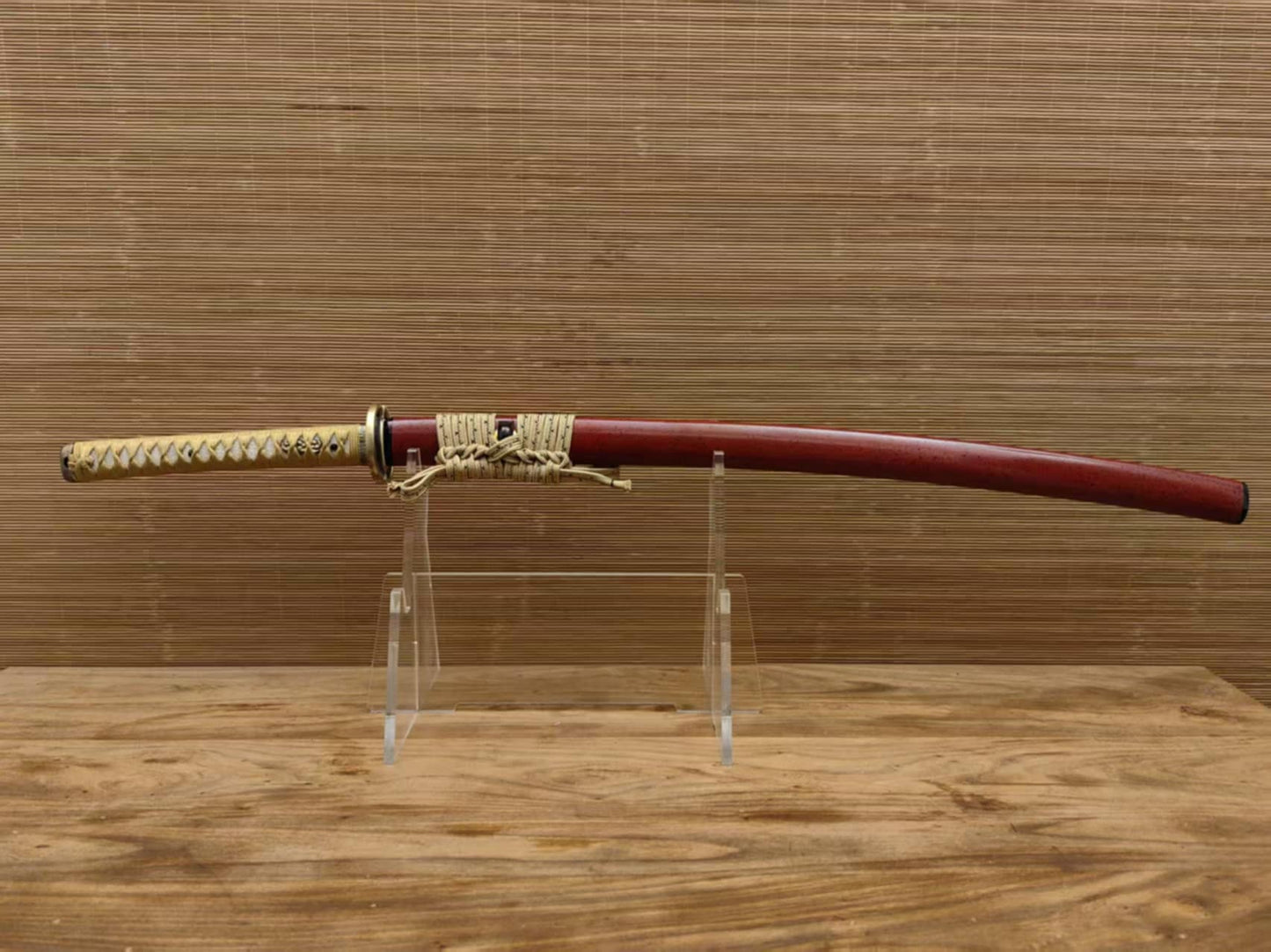 Cloudhammer Katana - Blood Musashi  - W2 Cable Steel