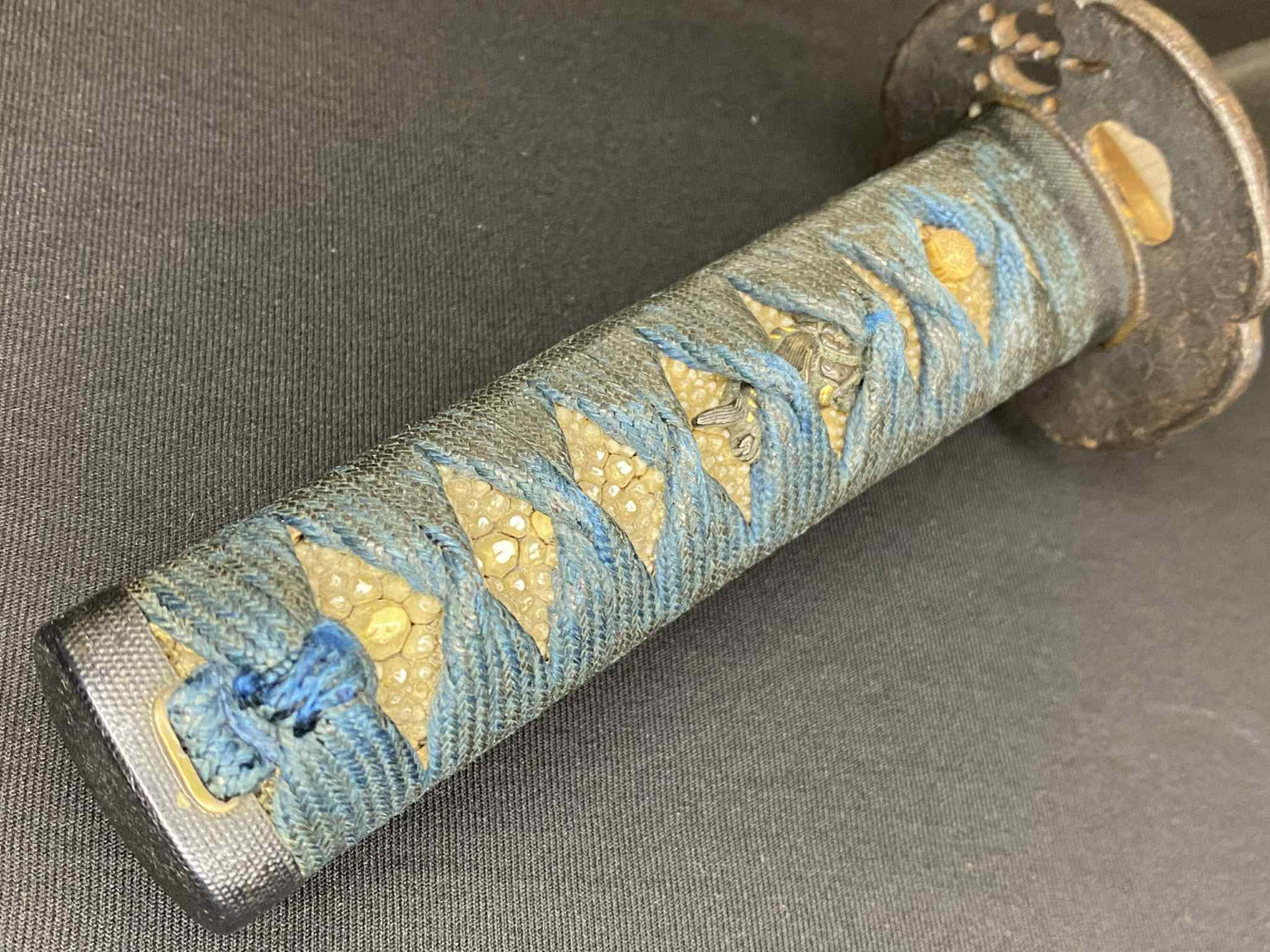 Antique Nihonto - Wakizashi in Koshirae - signed Bishu Osafune Sukeimitsu (unverified)