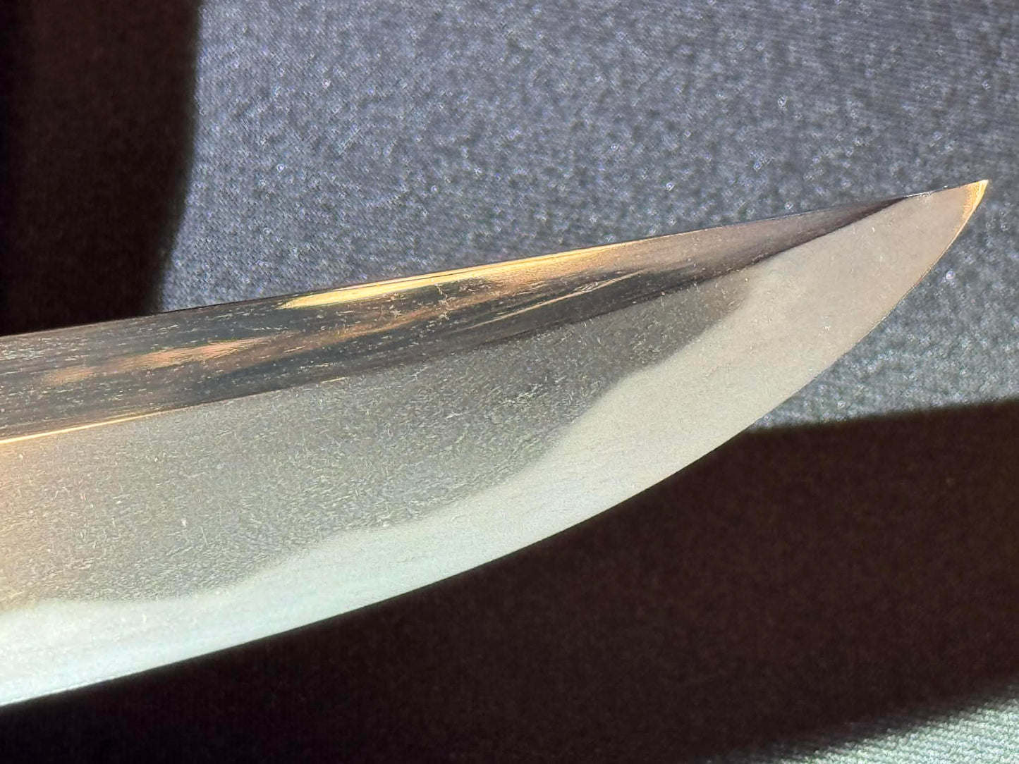 Antique Nihonto - Naginata Naoshi Wakizashi in Shirasaya - signed Echizen Kuni Ju Kanenori, NBTHK certified