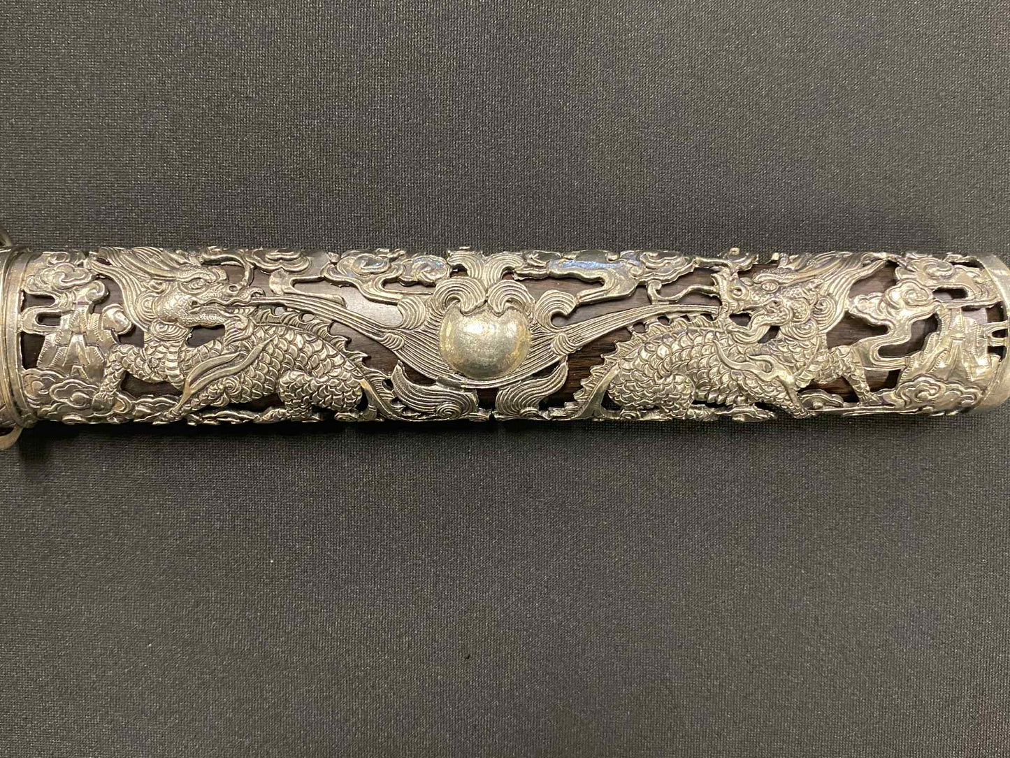 Four Face Dagger - Cloud Dragon - Spiral Damascus