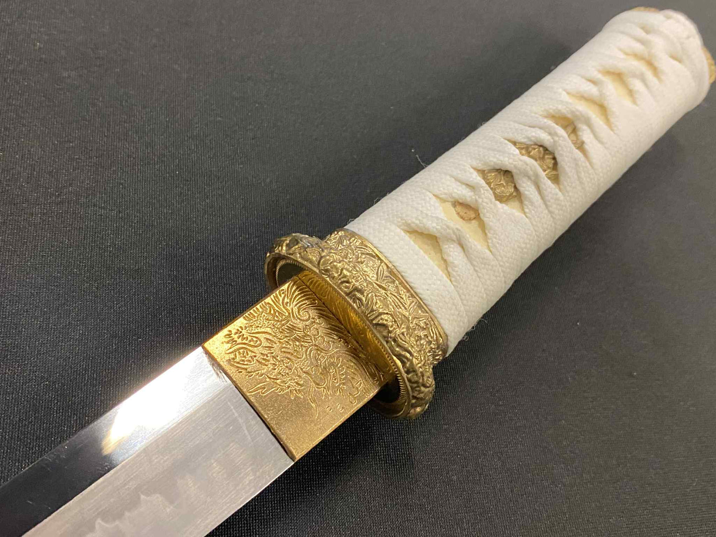 Phoenix Armory Hamidashi Tanto - Silver Dragon - T10