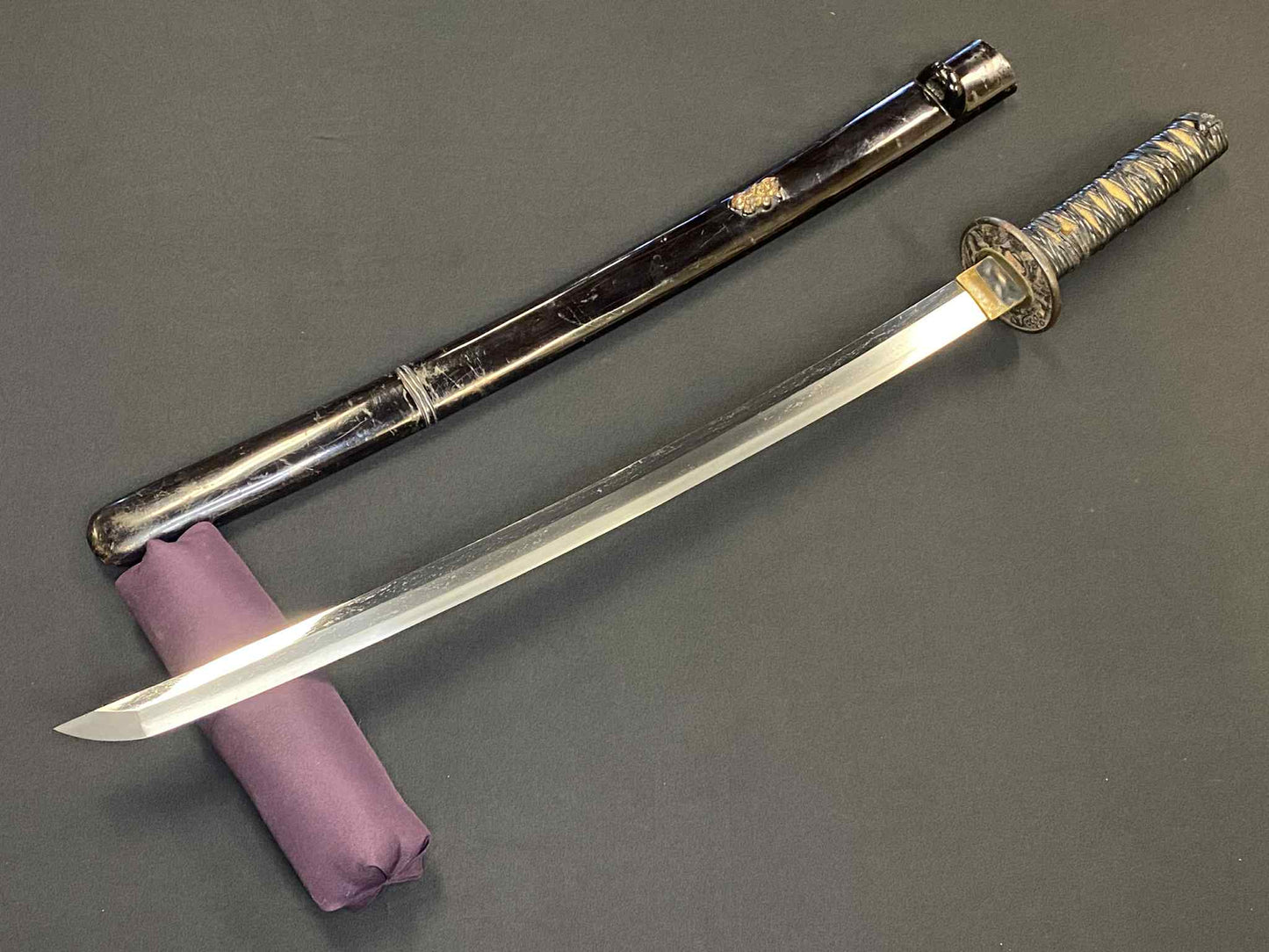 Antique Nihonto -  Wakizashi Koshirae, Muromachi (400-600 years old) - NBTHK Hozon attributed to Uda
