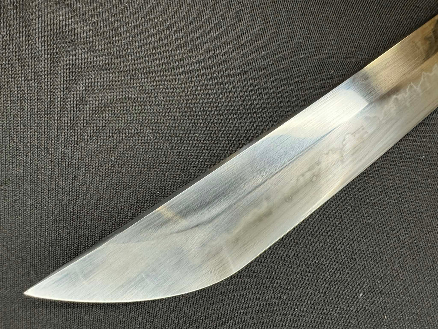 Moritaka Razor Prestige Katana - Crimson Dragon - Clay-Tempered T10 Choji hamon, Hazuya Polish