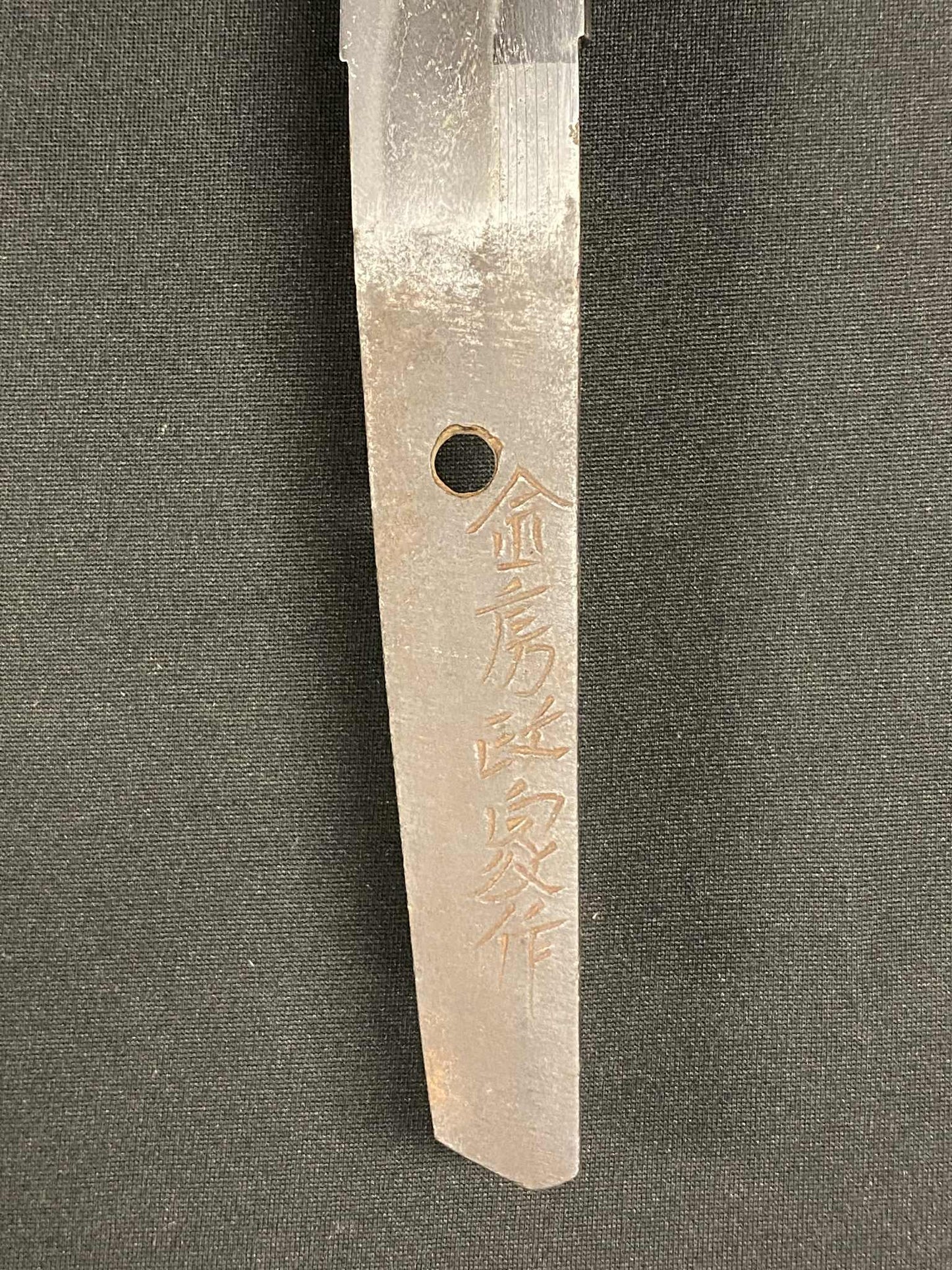 Antique Nihonto - Daishou Katana (Late Muromachi, red lacquer signature of Yoshikage) and Wakizashi (Late Muromachi, signed Kanefusa Masaie) (neither verified) with Koshirae