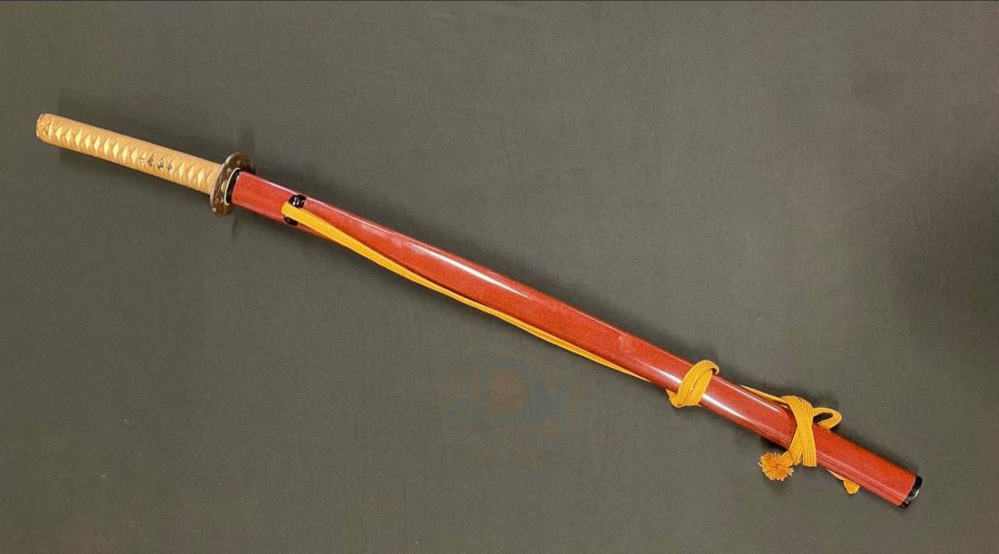 Antique Nihonto - Katana with Koshirae, Late Muromachi (400-500 years old) - NBTHK Hozon Attributed to Kanetane