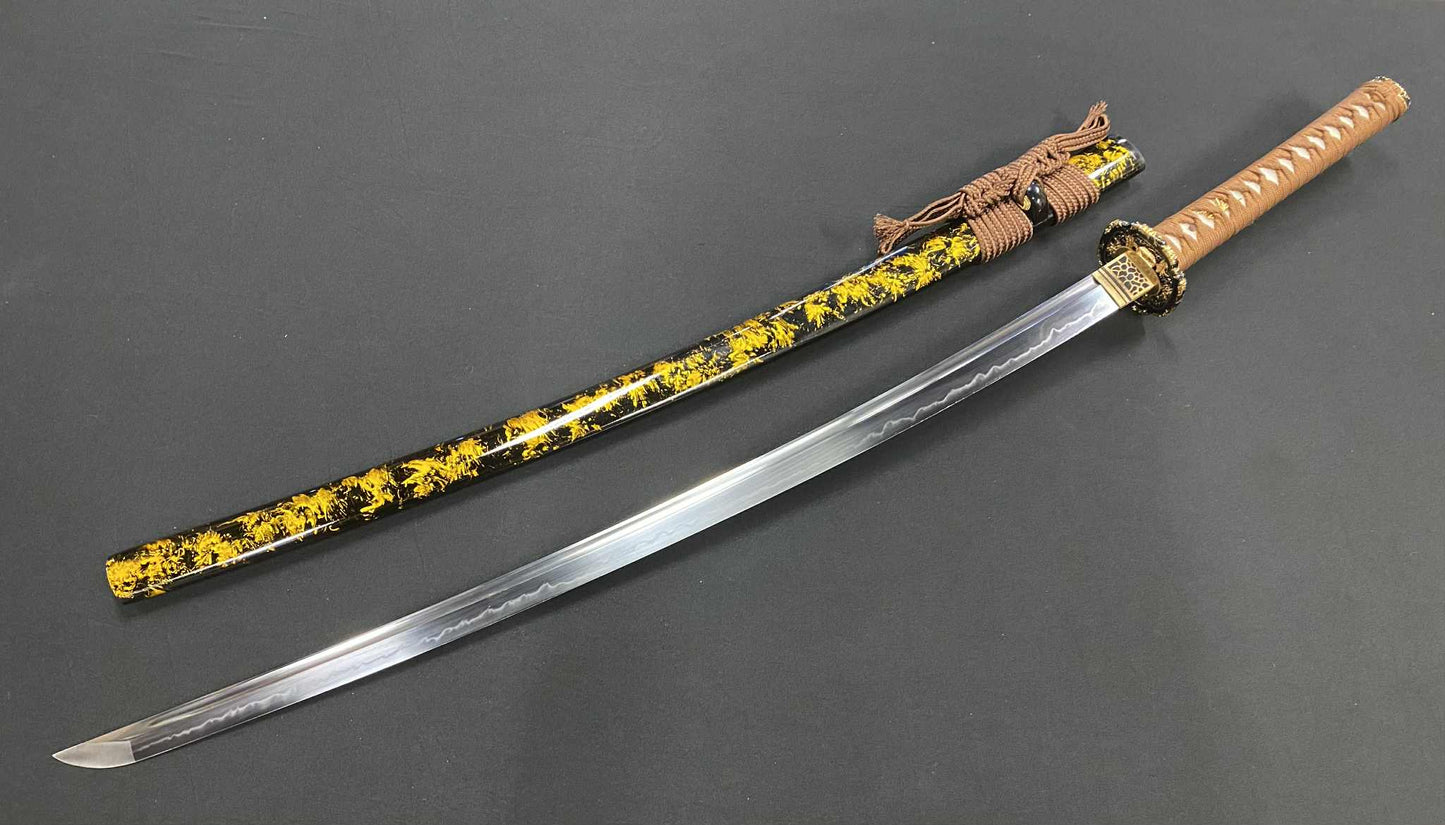 USED Shogun Armory Razor Prestige Katana - Late Summer - T10 Clay-Tempered Choji Hamon