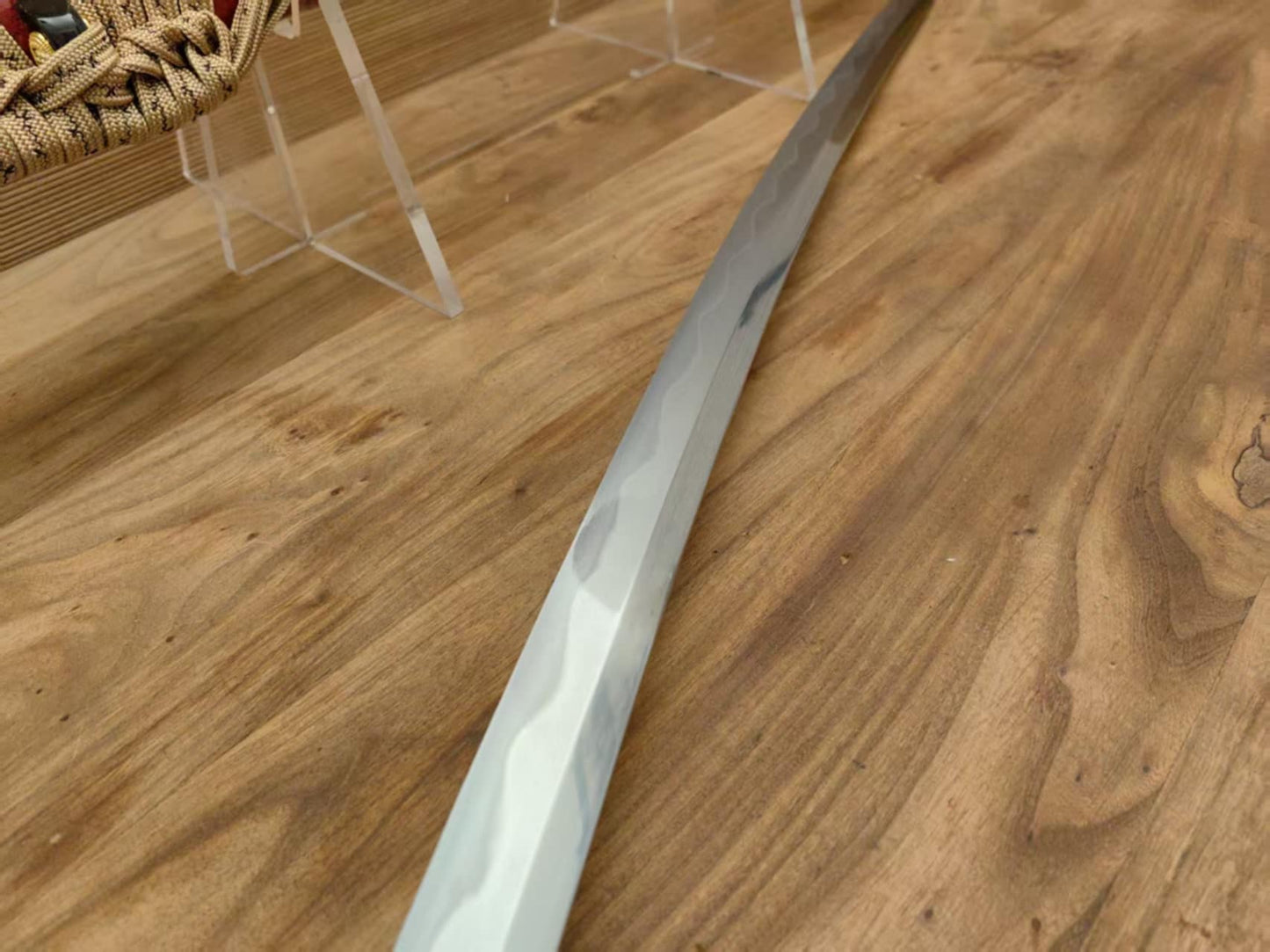 Cloudhammer Katana - Blood Musashi  - W2 Cable Steel