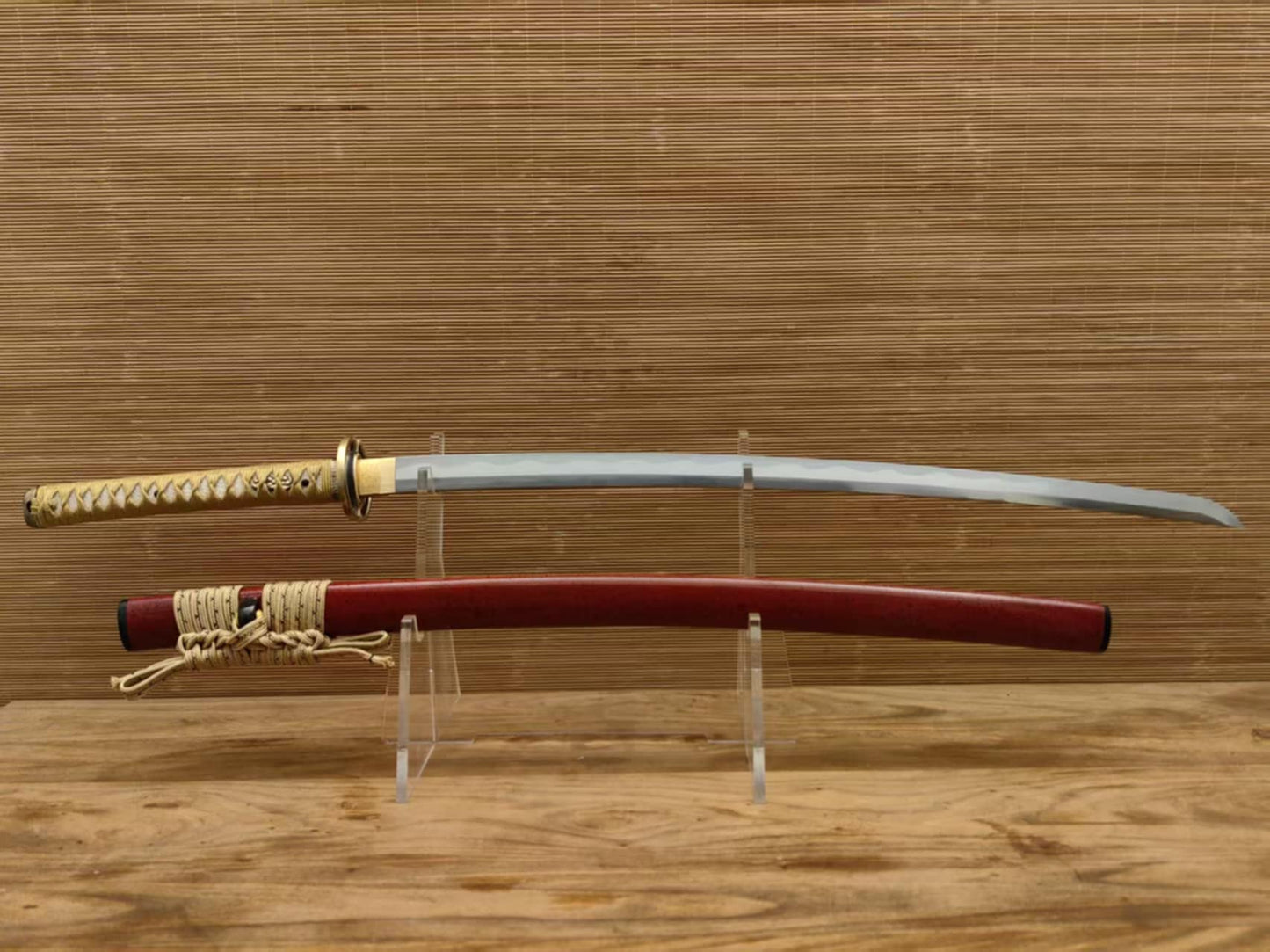 Cloudhammer Katana - Blood Musashi  - W2 Cable Steel