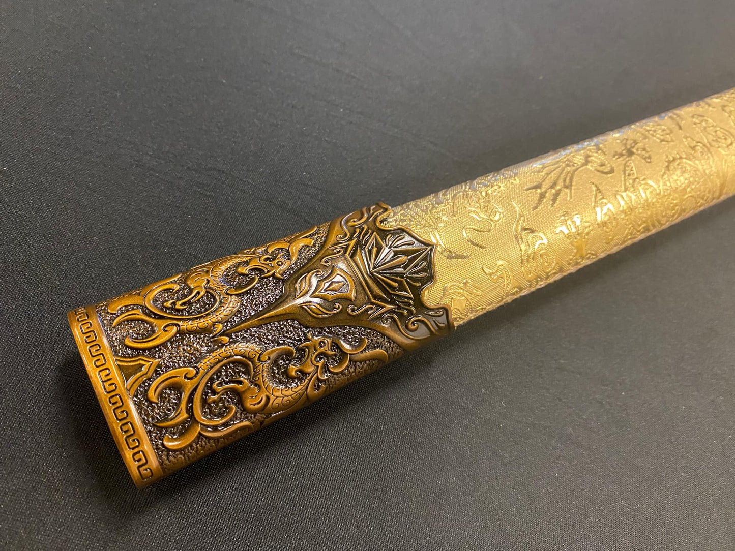 PRE-ORDER Phoenix Armory Jian - Gold Dragon Jian - 65Mn