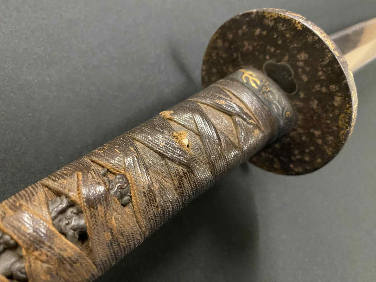 Antique Nihonto - HUGE Tachi with Katana Koshirae - Early Muromachi (600 years old) - NBTHK Attributed to Latter Hoju