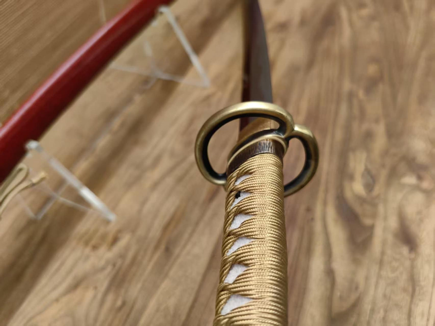 Cloudhammer Katana - Blood Musashi  - W2 Cable Steel
