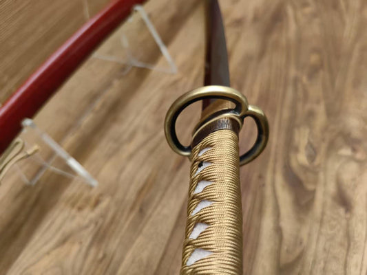 Cloudhammer Katana - Blood Musashi  - W2 Cable Steel