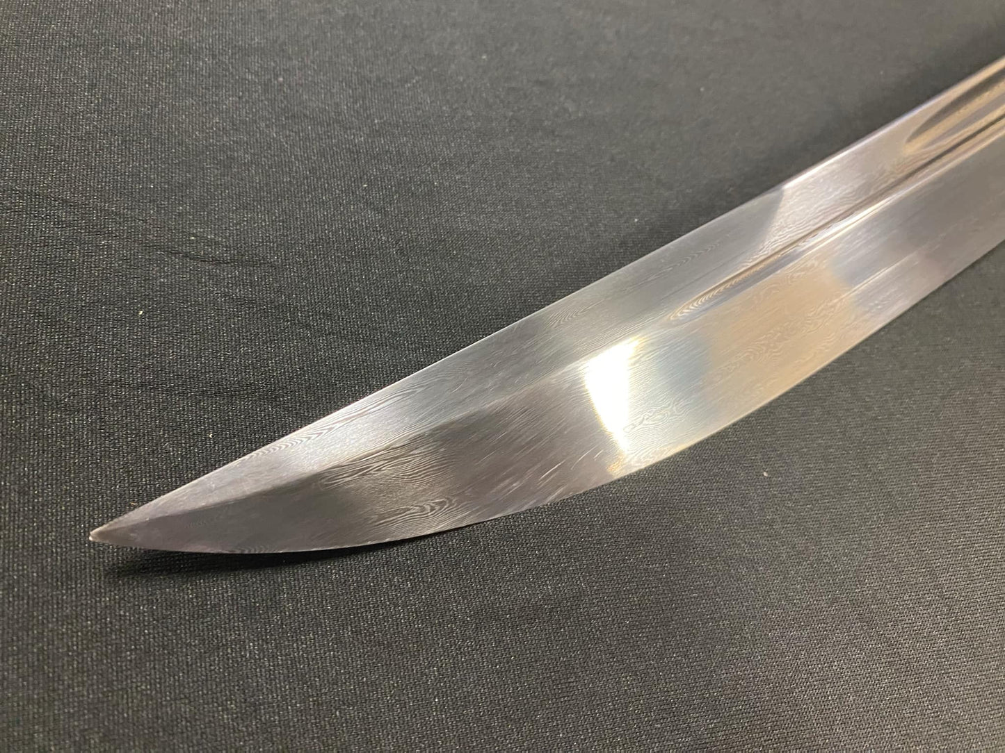 Phoenix Armory Dao - Gold Chrysanthemum Yanling - Damascus