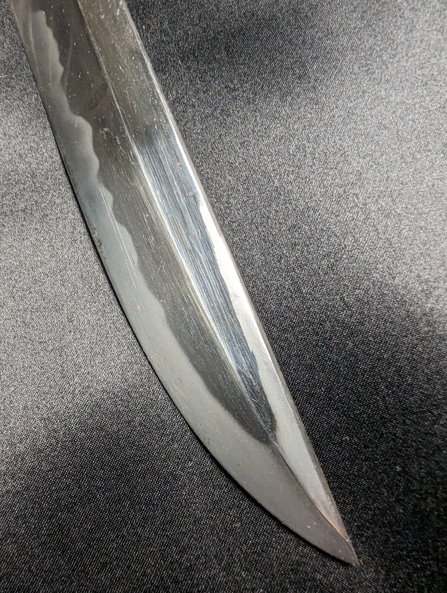 Antique Nihonto - Shobu Zukuri Tanto - signed Kunimasa (unverified) - Edo Period