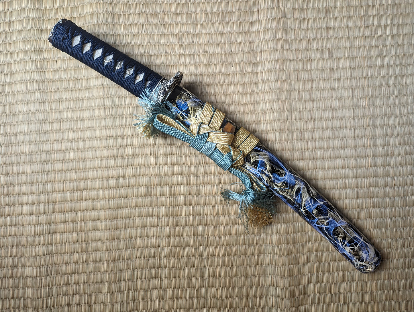MADE TO ORDER Phoenix Armory Tanto - Spring Brocade - Sanmai hadori polish