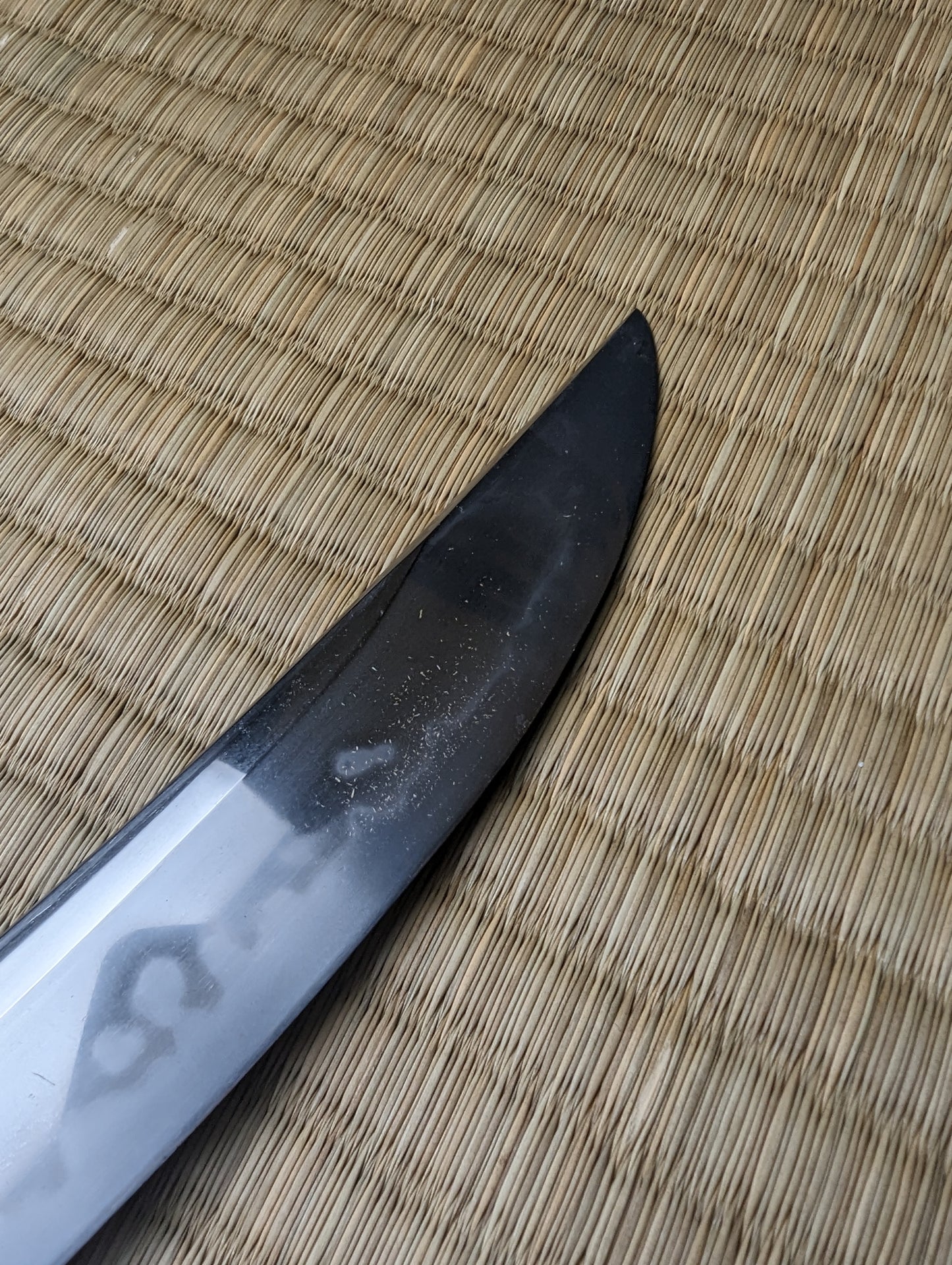 Antique Nihonto - Naginata Naoshi Wakizashi, Late Edo, Unsigned