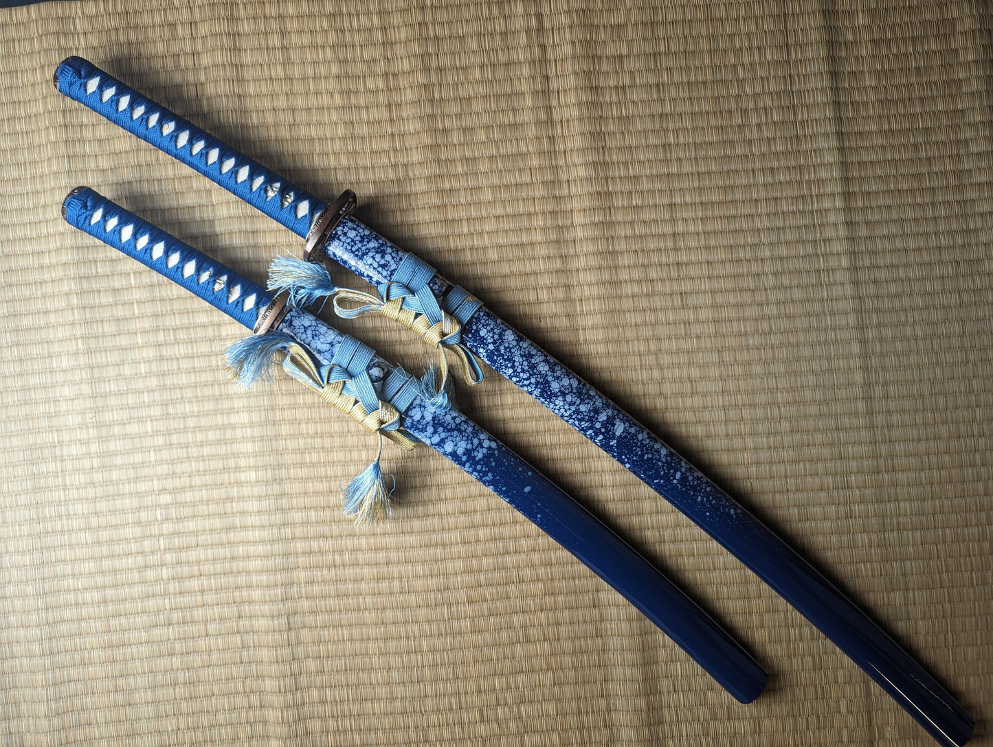 Phoenix Arms 2-Sword Daishou - Tiger Demon - T10 Clay Tempered