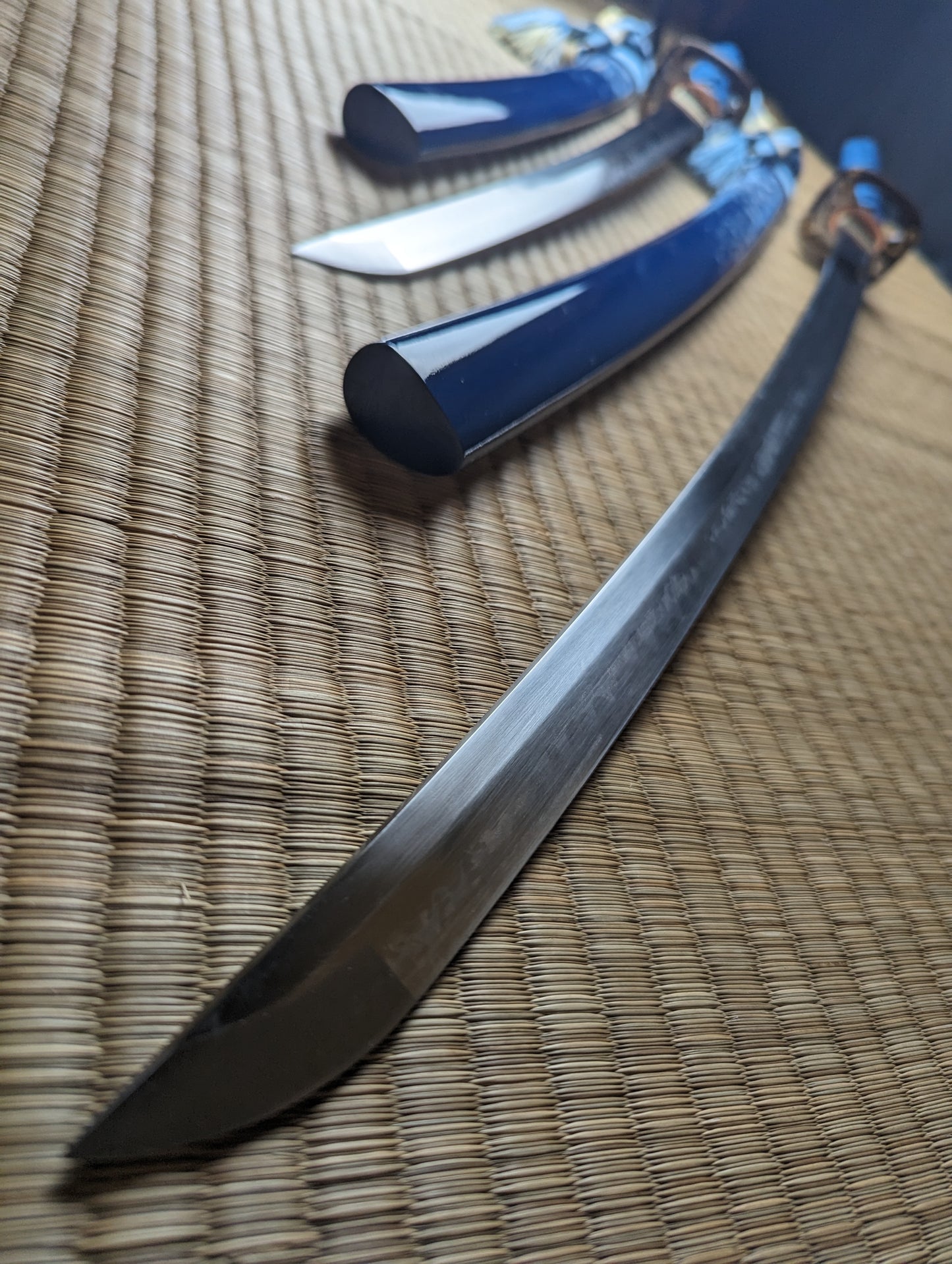 Phoenix Arms 2-Sword Daishou - Tiger Demon - T10 Clay Tempered